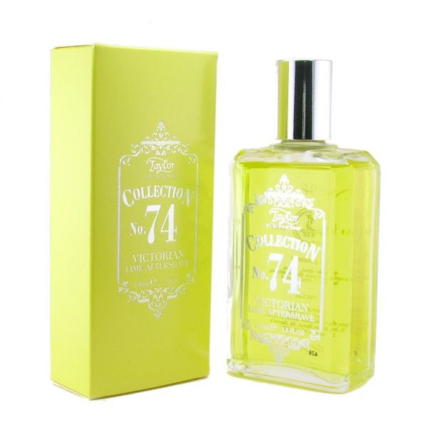 No. 74 Victorian Lime Aftershave Lotion - Taylor of Old Bond Street