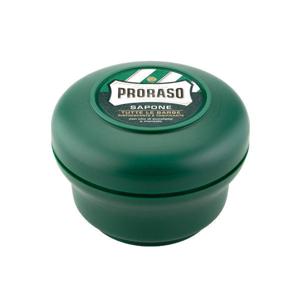 Proraso "Green" Shaving Soap - Eucalyptus Oil and Menthol - 150 ml/5.2 oz tub
