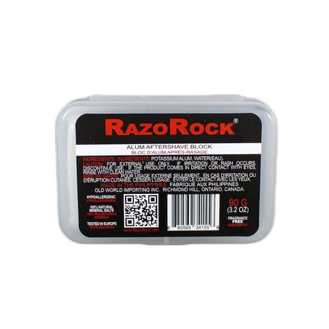 RazoRock Pure Alum Block - 90 gm. 
