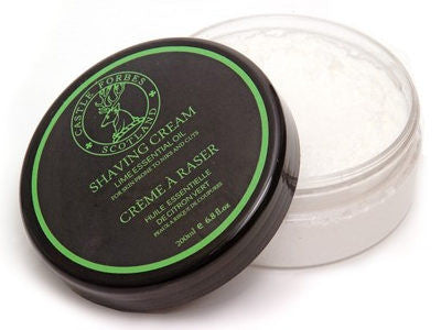 Castle Forbes Collection - Essential Oil Shaving Cream - 6.8 oz.