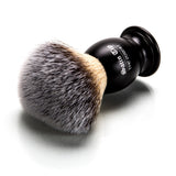 Satin Tip - The Purest - Metal Handle Luxury Synthetic Shaving Brush - Frosted Tips