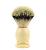 Vintage Blades Brand Synthetic, Imitation Badger Shaving Brush in Faux Ivory - 22mm