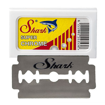 Shark Super Chrome Double Edge Razor Blades - 5 Pack
